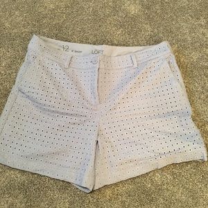 Loft lavender lilac shorts